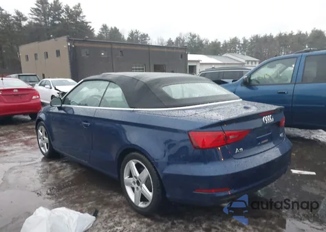 2015 Audi A3 2.0T Premium из США, поврежденный, VIN WAU3FLFF7F1020223